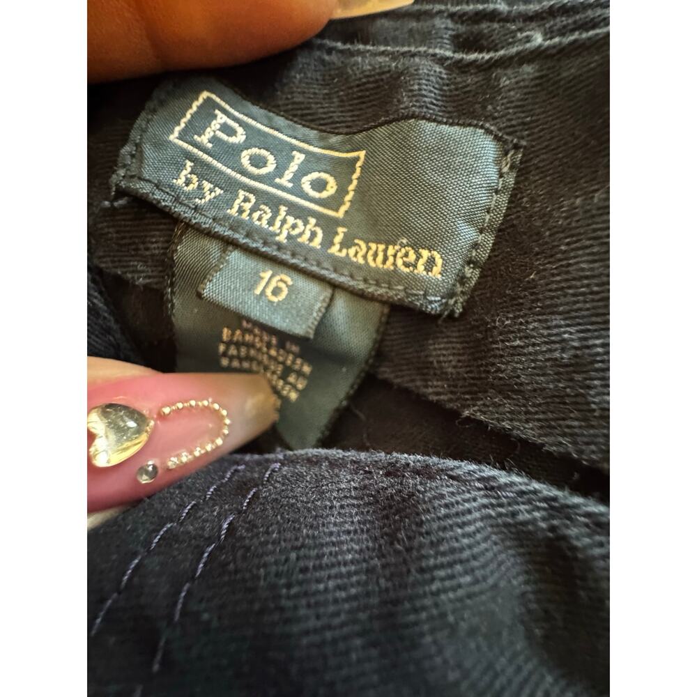 EUC Boys Ralph Lauren Polo Navy Blue Shorts Size 16 - Picture 7 of 7